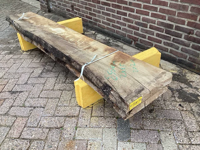 Essen - 2020 gezaagd 150 x 500 x 2480 mm - schaaldeel (2x) - afbeelding 1 van  6
