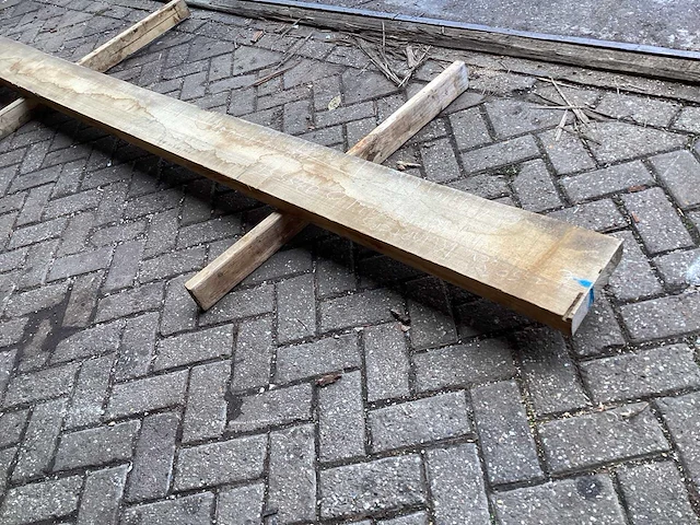 Essen a kwaliteit - kd ovengedroogd 3400x220x52 mm - balk - afbeelding 5 van  7