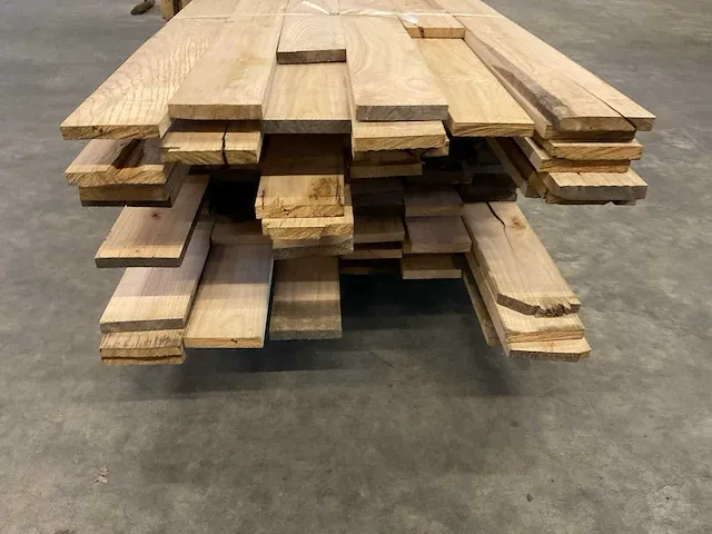 Essen planken geschaafd ca. 1,220 m³ - afbeelding 4 van  5