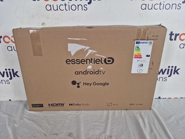 Essentiel-b | android led tv hd 32hd-a7000 - 32 inch - afbeelding 2 van  2