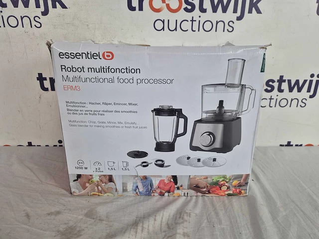 Essentiel-b | foodprocessor erm3 - afbeelding 2 van  2