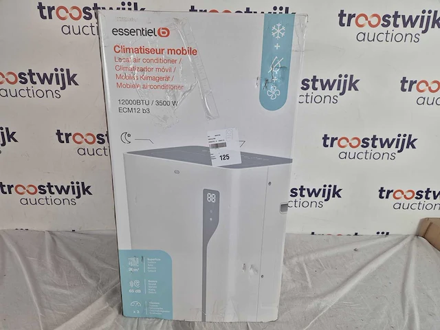 Essentiel-b | mobiele airco ecm12 b3 - afbeelding 2 van  2