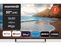 Essentiel-b | qled tv 4k 50qled307 - 50 inch - afbeelding 1 van  2