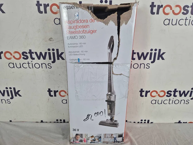 Essentiel-b | steelstofzuiger eamo 360 solo - afbeelding 2 van  2