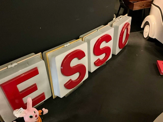 Esso lichtreclame - afbeelding 3 van  3