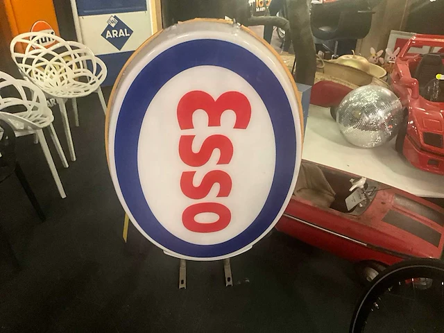 Esso lichtreclame - afbeelding 2 van  4