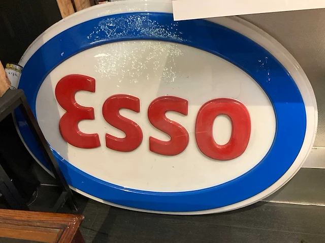 Esso reclamebord - afbeelding 2 van  4