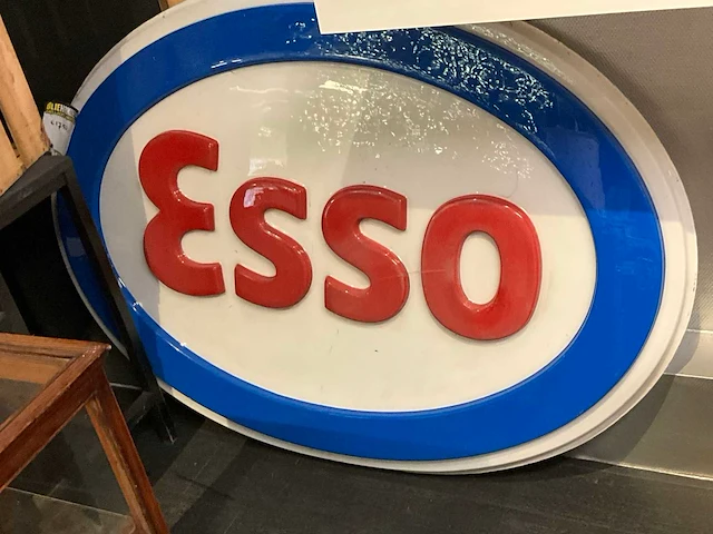Esso reclamebord - afbeelding 4 van  4