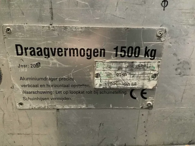 Estil aluminium portaalkraan - afbeelding 2 van  7