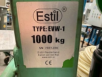 Estil evw-1 werkplaatskraan - afbeelding 5 van  5