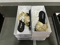 Est'seven braided gold slippers (4x) - afbeelding 3 van  3