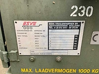 Esve awkhl 2000-1 hefbare aanhangwagen - afbeelding 3 van  20