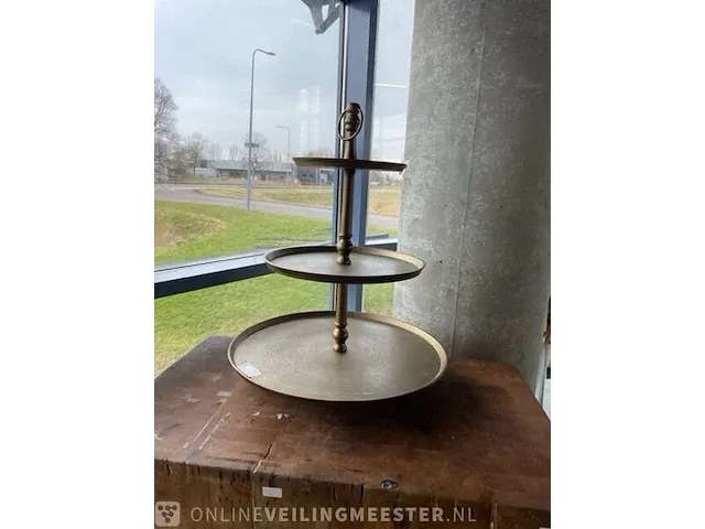 Etagère decocandle, goud - afbeelding 4 van  4