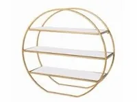 Etagere riverdale, mika, goud - afbeelding 4 van  4