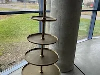 Etagère xxxl decocandle, goud - afbeelding 1 van  6