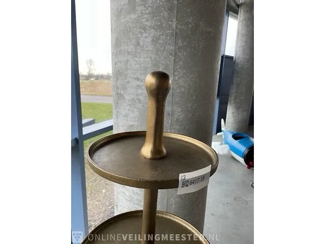 Etagère xxxl decocandle, goud - afbeelding 2 van  6