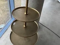 Etagère xxxl decocandle, goud - afbeelding 3 van  6