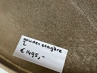 Etagère xxxl decocandle, goud - afbeelding 4 van  6
