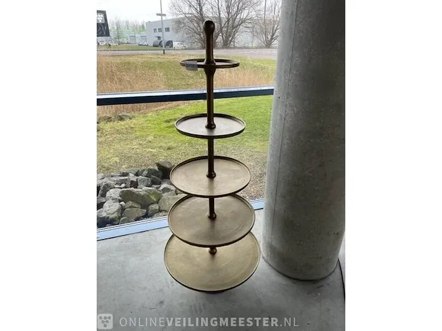 Etagère xxxl decocandle, goud - afbeelding 5 van  6