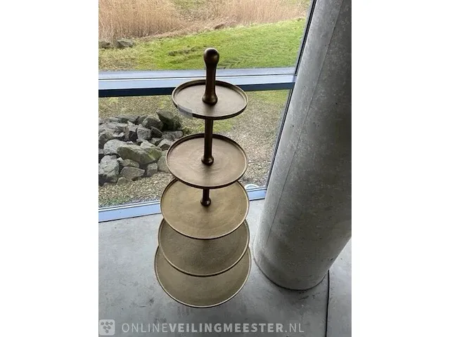 Etagère xxxl decocandle, goud - afbeelding 6 van  6