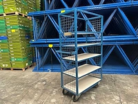 Etagewagen 1130x480x1800mm - afbeelding 2 van  4