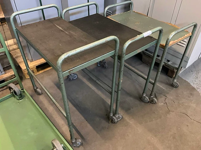 Etagewagen (3x) - afbeelding 1 van  6