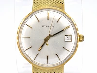 Eterna gouden horloge met gouden band - afbeelding 1 van  13