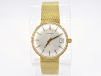 Eterna gouden horloge met gouden band - afbeelding 2 van  13