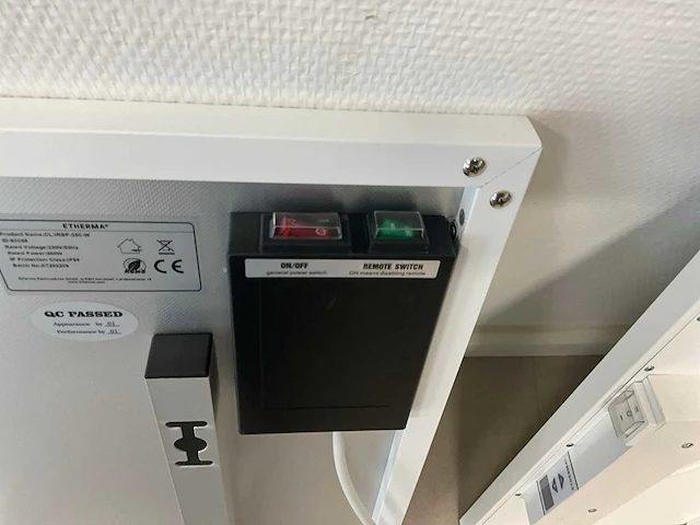Etherma lava stand 300 mobile infrarood verwarming (2x) - afbeelding 7 van  8