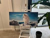 Etherma lava2-glas-500-dyl infrarood schilderij paneel - afbeelding 2 van  5