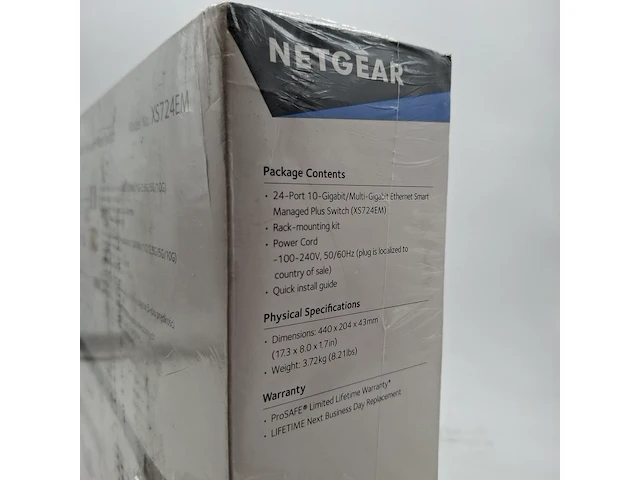 Ethernet switch, netgear, 10 gigabit/multi-gigabit ethernet switch - afbeelding 2 van  12