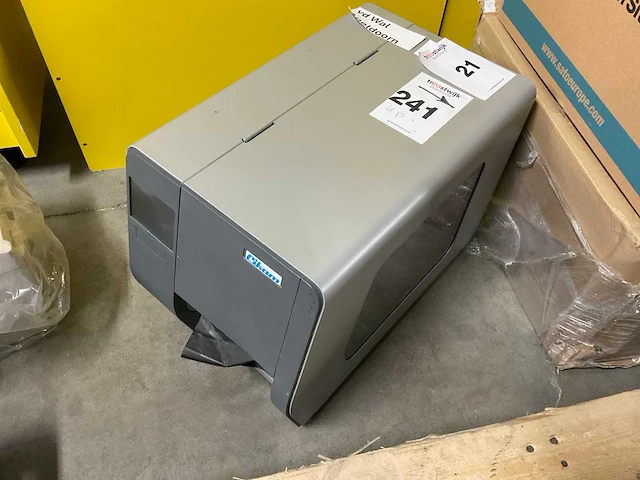Etikettenprinter met etiketten - afbeelding 2 van  9