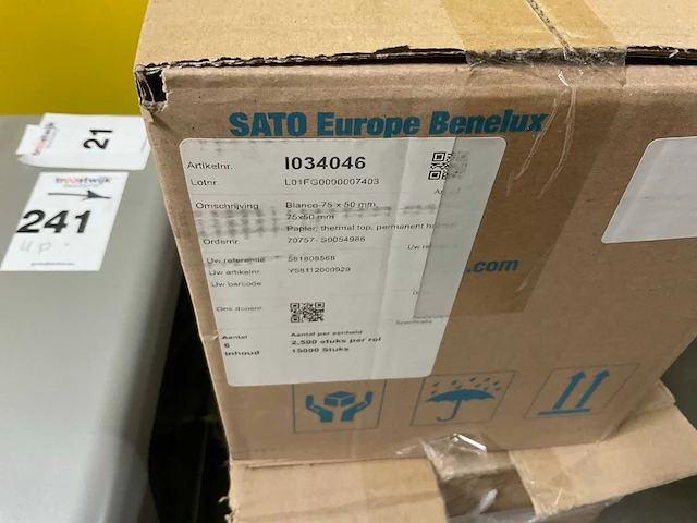 Etikettenprinter met etiketten - afbeelding 7 van  9