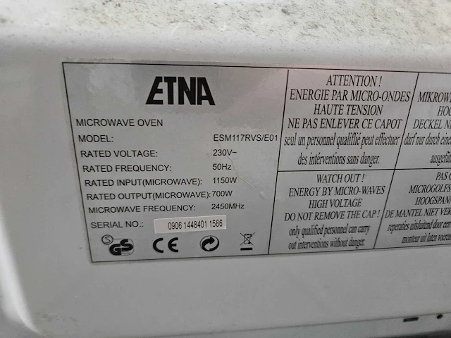 Etna - esm11 - magnetron - afbeelding 5 van  5