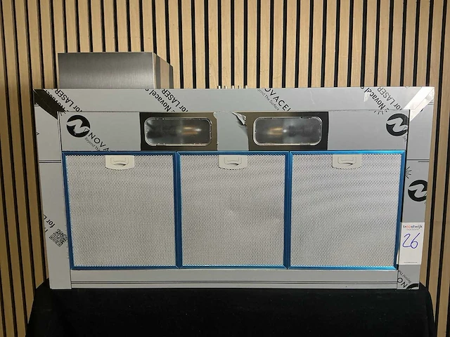 Etna ab190rvs wandschouw afzuigkap - afbeelding 1 van  4