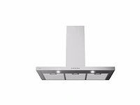 Etna ab691rvs slimline schouwkap 90 cm rvs - afbeelding 1 van  3