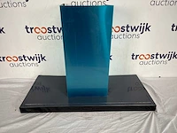Etna ab791rvs - rvs schouwkap met glasdesign front - 90 cm - a++ - afbeelding 2 van  2