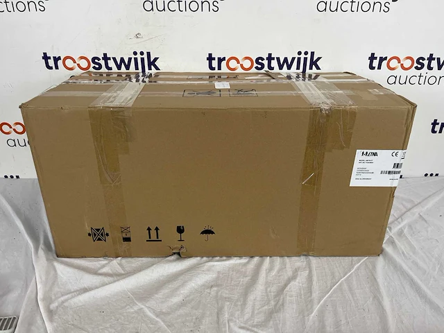 Etna ab791rvs - rvs schouwkap met glasdesign front - 90 cm - a++ - afbeelding 2 van  2