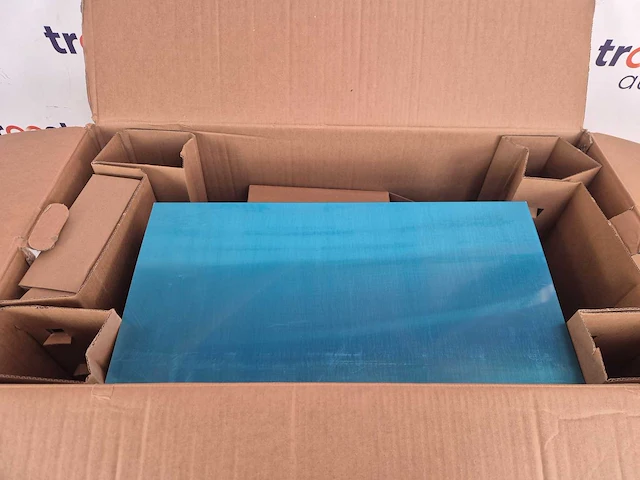 Etna ab791rvs - rvs schouwkap met glasdesign front - 90 cm - a++ - afbeelding 3 van  3