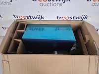 Etna ab791rvs - rvs schouwkap met glasdesign front - afbeelding 3 van  3