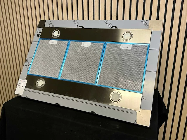 Etna abe590rvs eiland afzuigkap - afbeelding 2 van  8