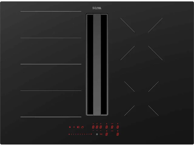 Etna aki671zt inbouw inductiekookplaat met geïntegreerde afzuiging - afbeelding 1 van  7