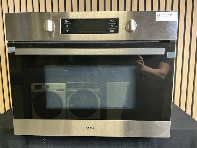 Etna cm244rvs inbouw combimagnetron - afbeelding 1 van  5