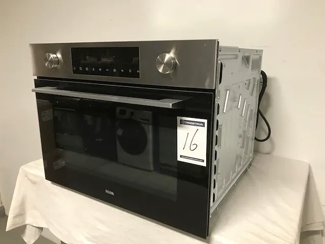 Etna cm450rvs inbouw combimagnetron - afbeelding 2 van  3