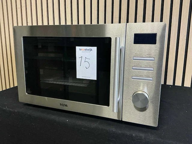 Etna cmv334rvs vrijstaande magnetron - afbeelding 2 van  4