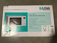Etna ecm153wit vrijstaande combimagnetron - afbeelding 5 van  6