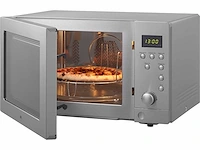 Etna ecm243rvs vrijstaande combimagnetron - afbeelding 3 van  6