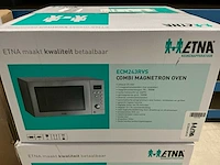 Etna ecm243rvs vrijstaande combimagnetron - afbeelding 6 van  6