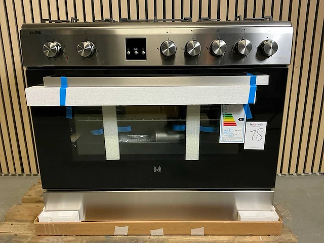 Etna fg190rvs vrijstaand inductiefornuis - afbeelding 1 van  7