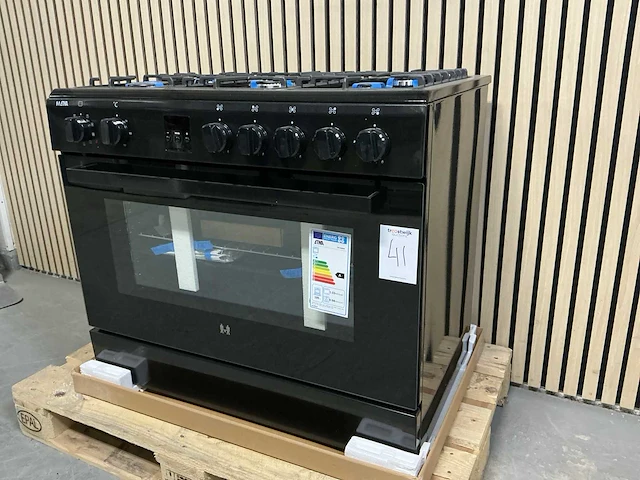 Etna fg190zwa vrijstaand gasfornuis 90cm - afbeelding 3 van  4